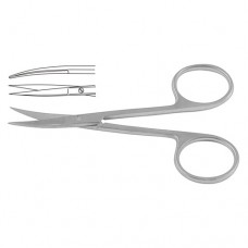 Iris Scissor Curved , 10 cm - 4"